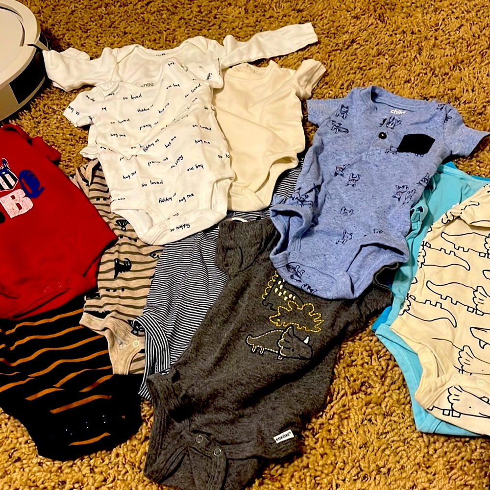 6 month onesie’s